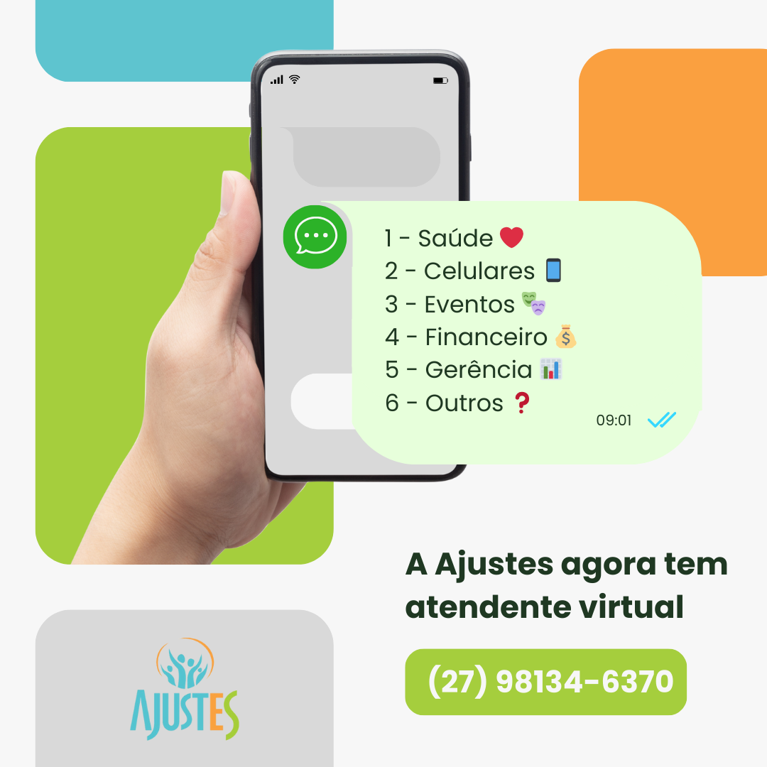 Ajustes agora tem atendente virtual