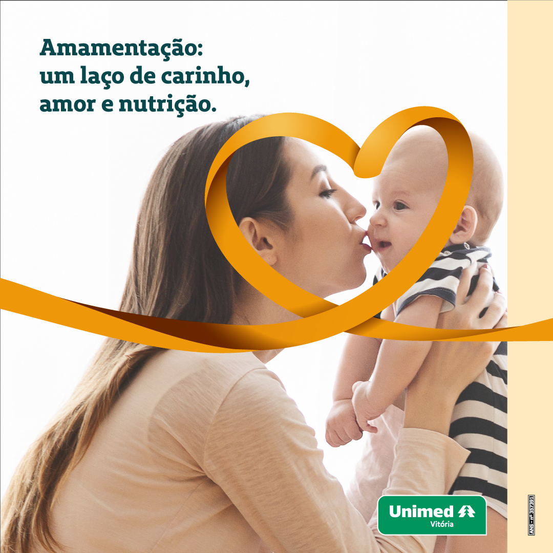 Informe Unimed sobre a importância da amamentação