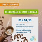 Máquina de cafés especiais de 1º a 4/10 no 9º andar